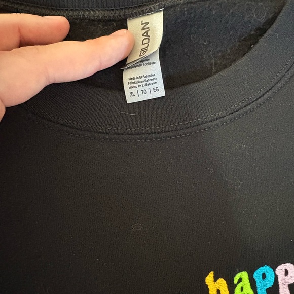 Choose Happy Sweatshirt XL - Picture 3 of 5